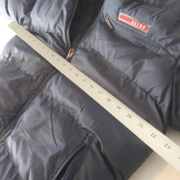 Roosevelt women's size M navy blue puffer jacket - Picture 10 of 15